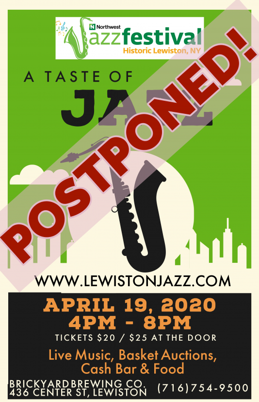 Taste of Jazz Postponed