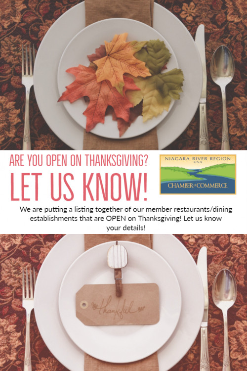 Thanksgiving Are You Open